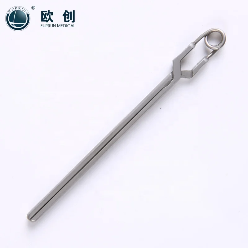 Euprun ready to ship clip applier laparoscopic bulldog Clip forceps 10mm 330mm reusable laparoscopic instruments