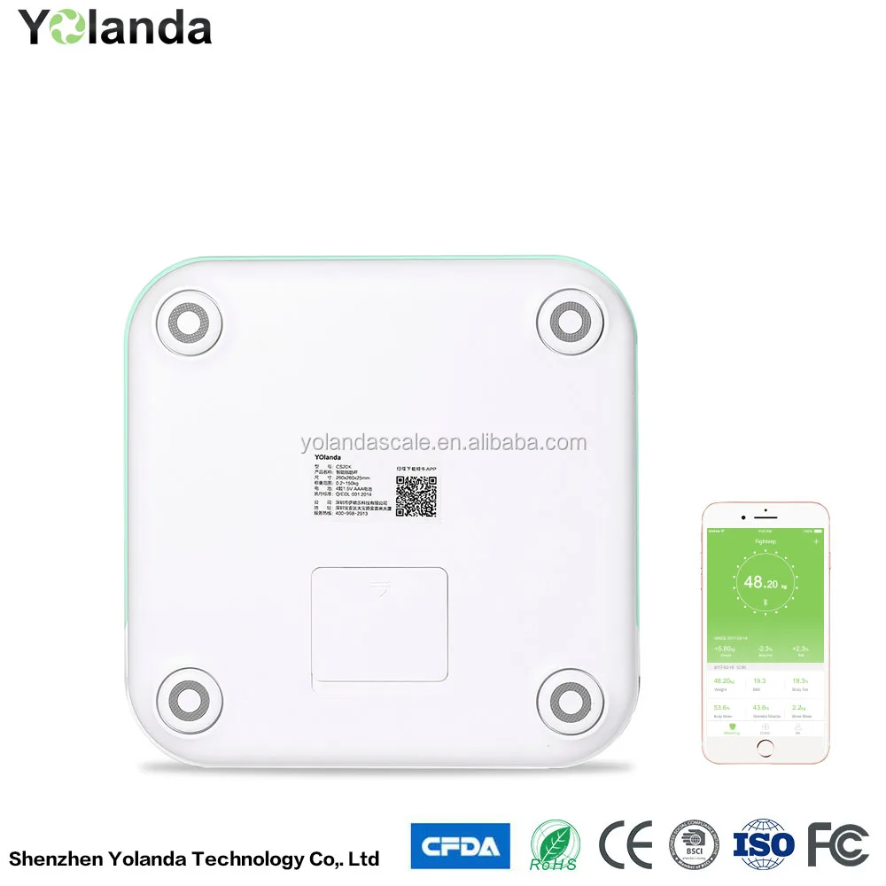 Smart body composition scale / household scale