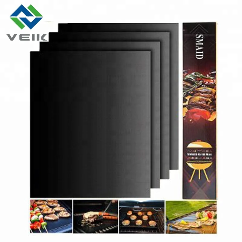 Non-stick hot sale heat resistant oven mat /bbq Ptfe mat /ptfe baking liner