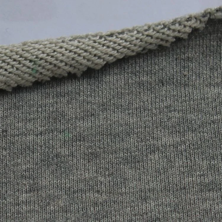 high quality 100%  combed cotton  french terry knitted fabric