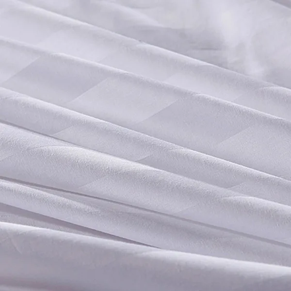 
3cm/2cm/1cm stripe 300Tc 100 cotton used hotel bed sheet 