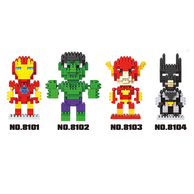 China wholesale 1550pcs nano intellect construction diy building block toy