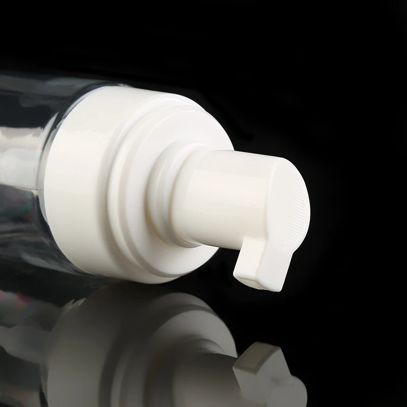 Wholesale Custom Logo Clear Plastic Bottle Mini Foaming Dispensers for Castile Liquid Soap