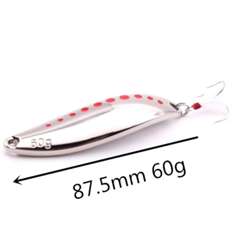 
2021 hot sale Zinc alloy Wholesale Double Metal Spoon Fishing Lure For China Quality Supplier 