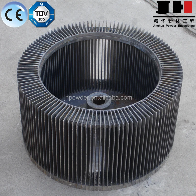 Fine powder classifying classifier wheel and impeller for sale