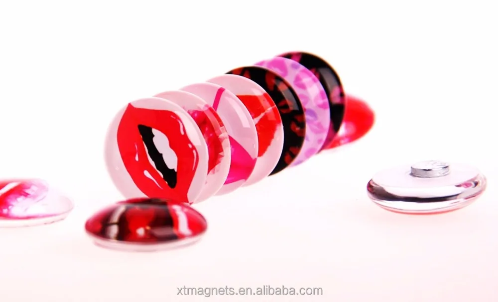 12 Sexy Lips Fridge Magnets Crystal Glass Refrigerator Magnets Cosylove Cute Magnets for Christmas and Home Decoration