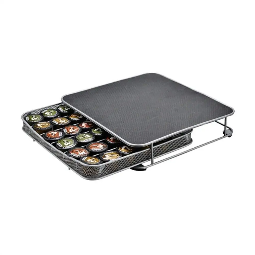 Nespresso or Caffitaly Capsules Coffee Pod Storage Drawer Holder, 6 rows multiply 6 lines &