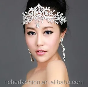 Bridal Rhinestone wholesale pageant crowns and tiaras