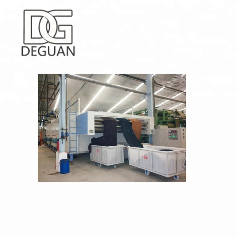 Tensionless Dryer for Knitted and Woven Fabric with 3 layers belt heated by Steam or Oil or Gas