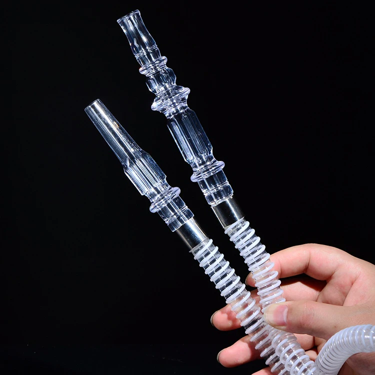 1.8m Hookah Shisha Accessories Mouth Tips Acrylic Shisha Hookah Hose