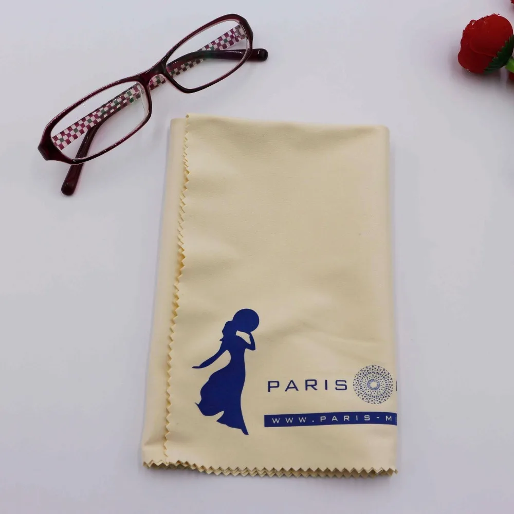 Wholesale Custom Lens Cleaner Wipes Microfiber Glasses Cleaning Cloth