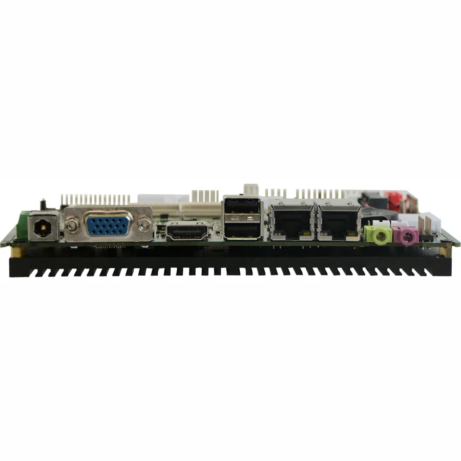 2023 Embedded fan-less industrial motherboard with Onboard 2G and Dual Core Processor