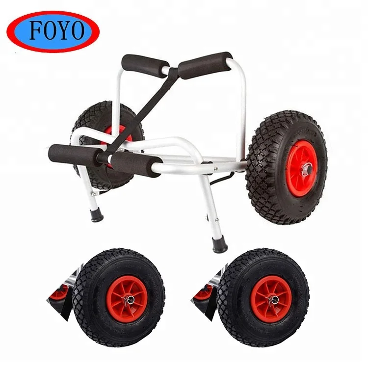 China New Kayak Canoe Boat Carrier Dolly Trailer Tote Trolley Transport Cart Wheel