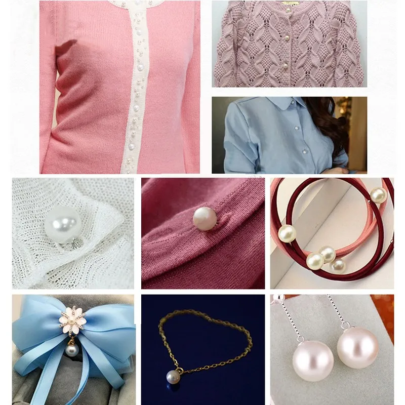 2019  Fashionable  Pearl Button with Bee Trimming for Clothing Decoration Buttons