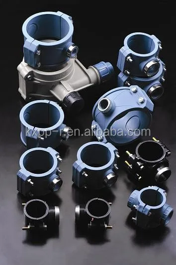  Зажимное седло HDPE PP компрессионные фитинги для труб из ПВХ и ПП Резьба BSP 10 бар с армирующим кольцом или без