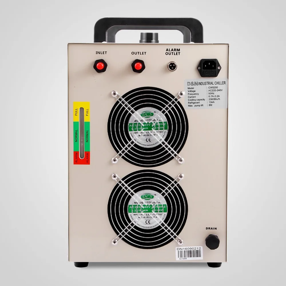  Промышленный охладитель воды для ЧПУ/лазерного гравировального станка CW5200DG