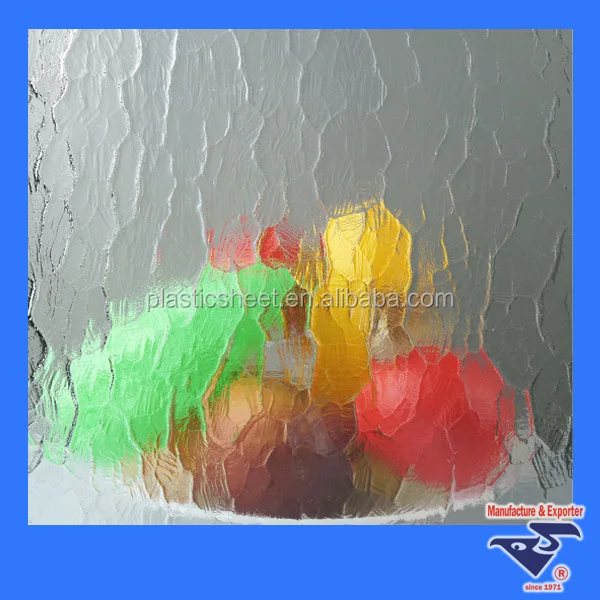 Patterned Polystyrene Plexiglass Plastic Sheet for Shower Enclosure