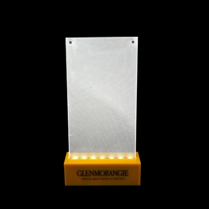 Подставка для стола Lincond акриловый дисплей светодиодный держатель меню ресторана