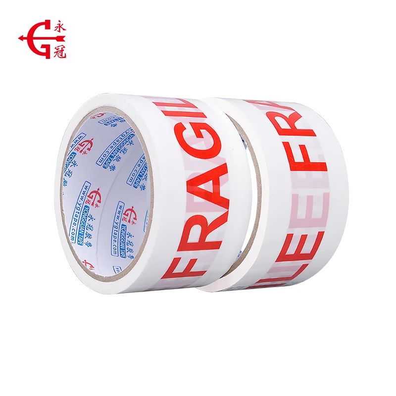 China hot sales custom printed carton sealing bopp gum tape
