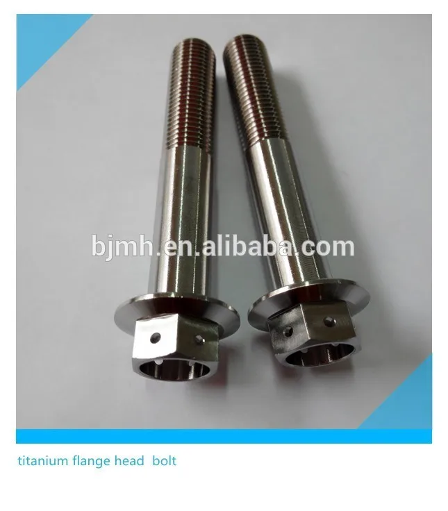 Gr5 титана фланец болт m10x1.5x35