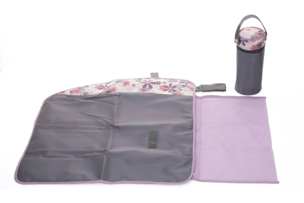 Colorland Special offer Designer Tote Baby Diaper Bag for Mom Deluxe Organizer with Built in Stroller Straps