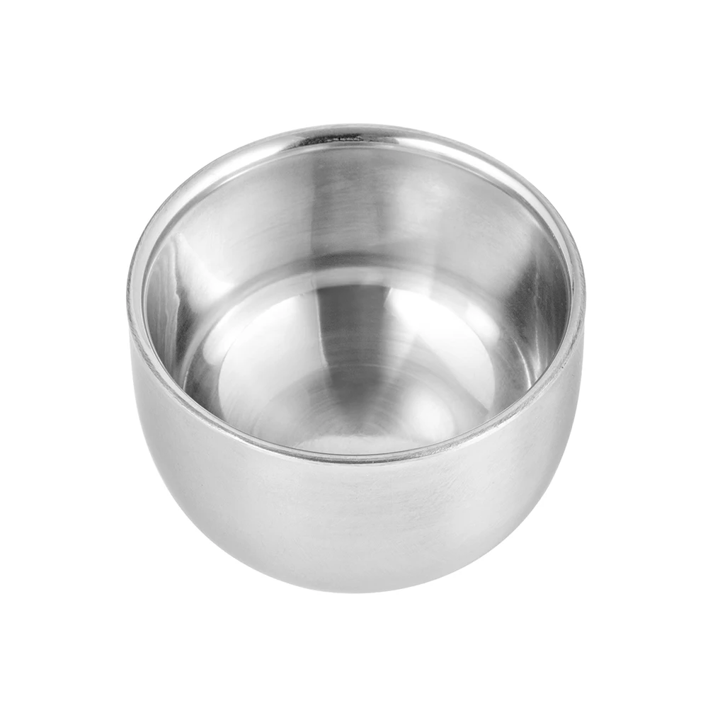 mens soap bowl custom stainless steel mini shave bowl
