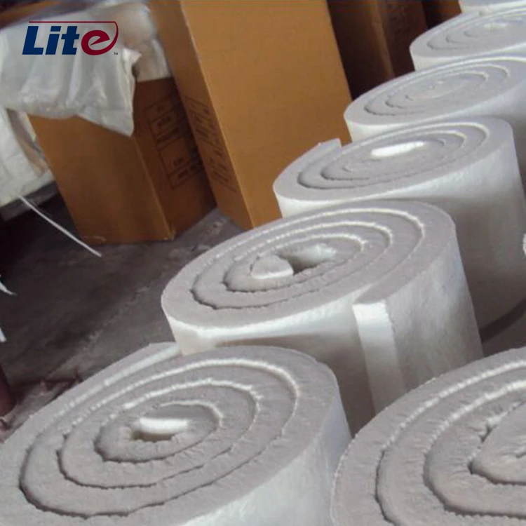 25mm Thickness standard Furnace Linings refractory ceramic fiber Blankets for insulation furnace