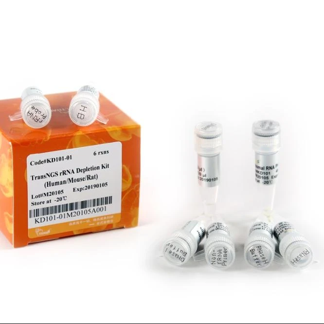 TransGen Biotech TransNGSTM rRNA Depletion Kit (Human/Mouse/Rat) for Next Generatione Sequencing/NGS  on Illumina Platform