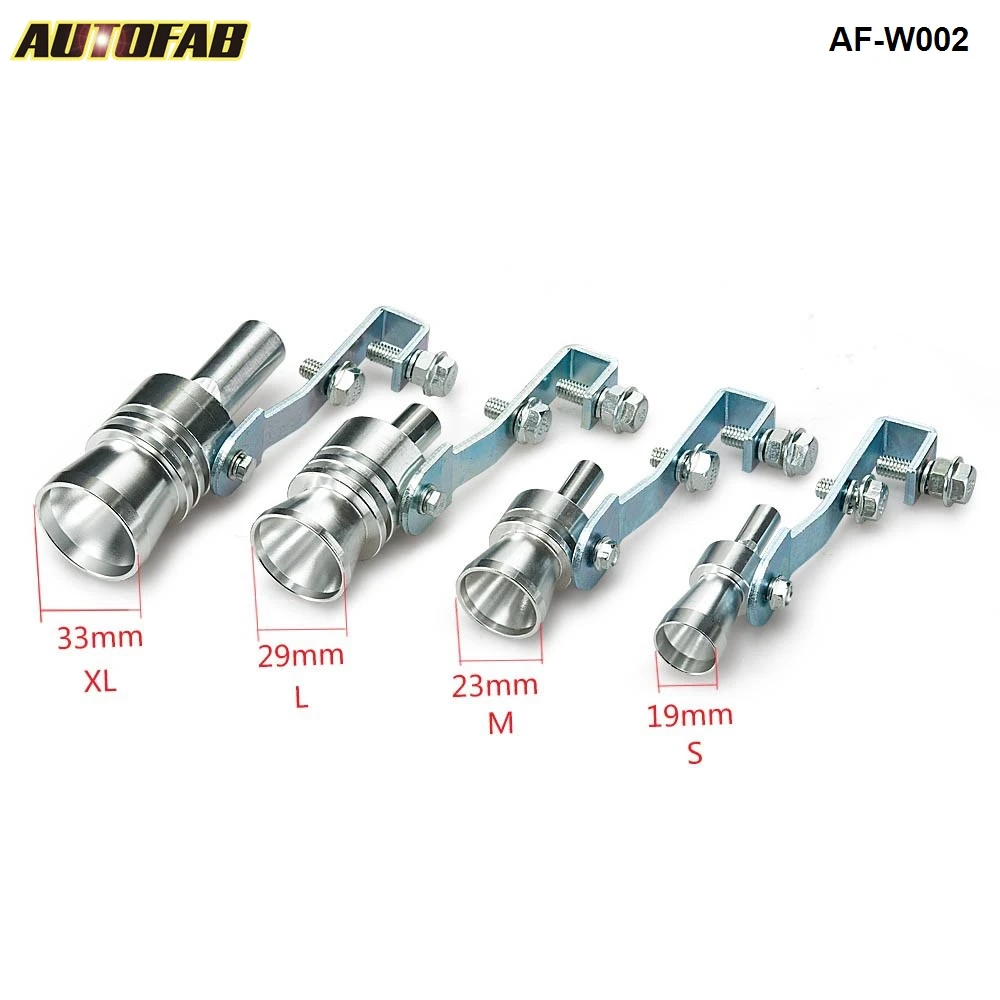  AUTOFAB -L тип глушитель выхлопной трубы турбо свисток ДФ звук симулятор предохранительный AF-W002