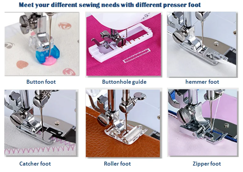 sewing with different foot
