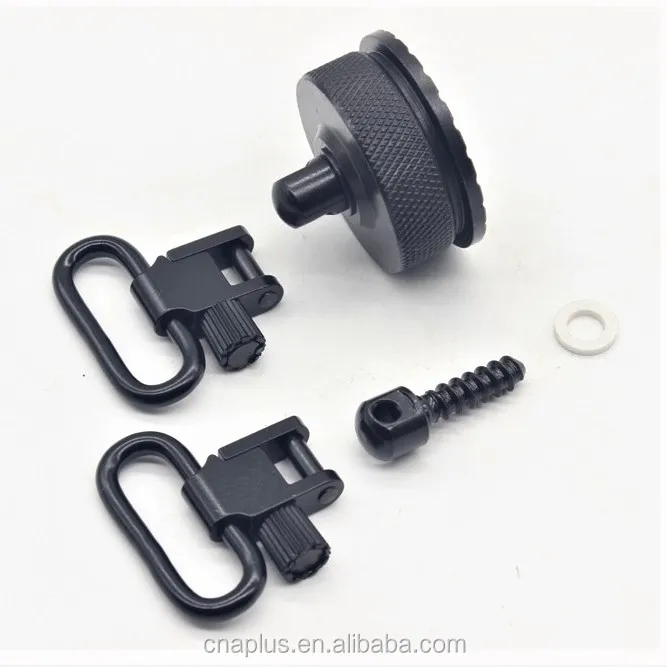 
1.0' Rifle Sling Swivels Remington 1100 Sling Mounting Kit - 12 Gauge gun Magazine Cap Swivels S-8022 