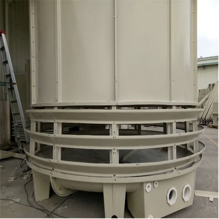 
factory supply industrial cooling tower 100Ton FRP round water cooling tower 