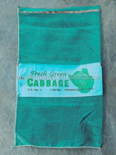 Top design cheap mesh onion bag, red color pp leno 30kg, agriculture use mesh bag with custom logo, china net bag