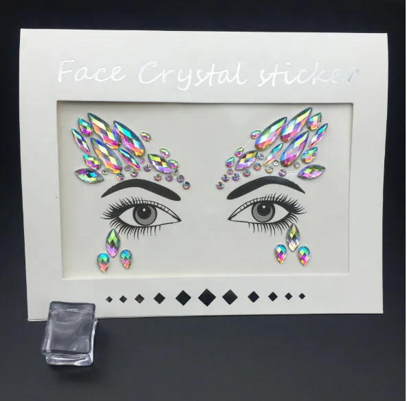 
crystal eye stickers Jewelry Inspired Flash Tattoo 