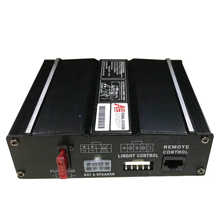 12 В проводной контроллер сирены 200 Вт Предупредительная сигнализация электронная сирена звуковой динамик