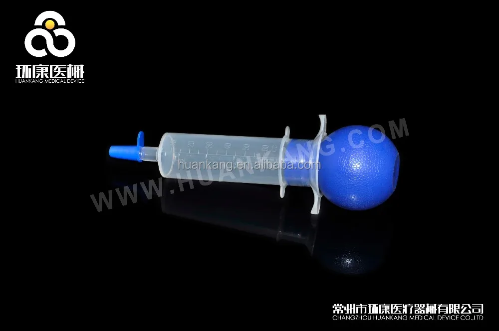 100ml plastic large irrigation syringe with cap