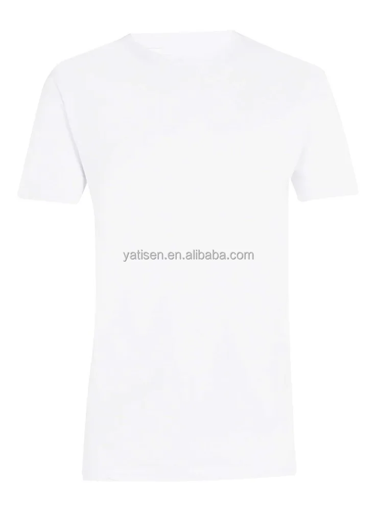 Plain Men White T shirt With Picture Printed in back word printing t shirt for man