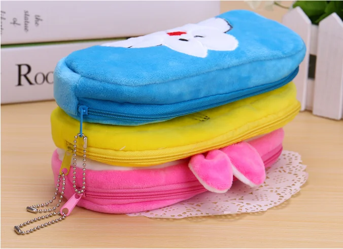 Лидер продаж, школьный пенал, мультяшный плюшевый милый пенал для студентов