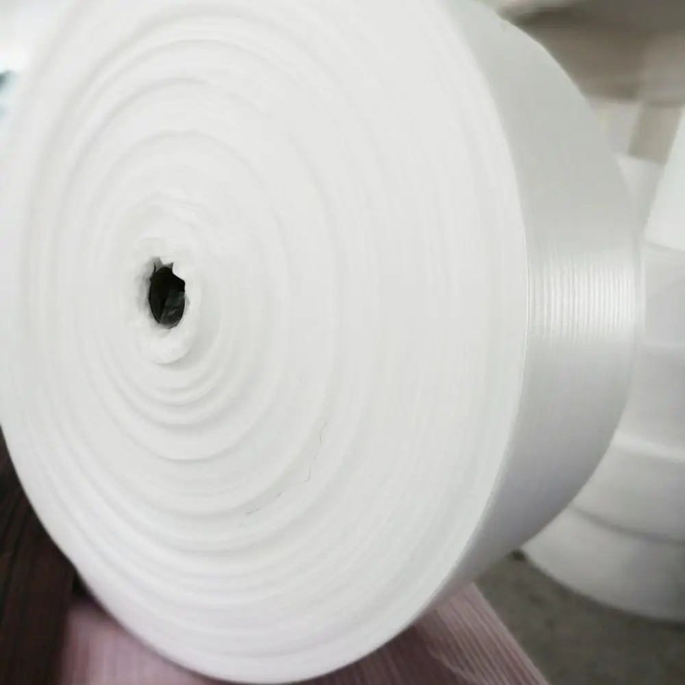 Manufacture 0.4mm-5mm thin polystyrene foam roll  EPE Foam roll