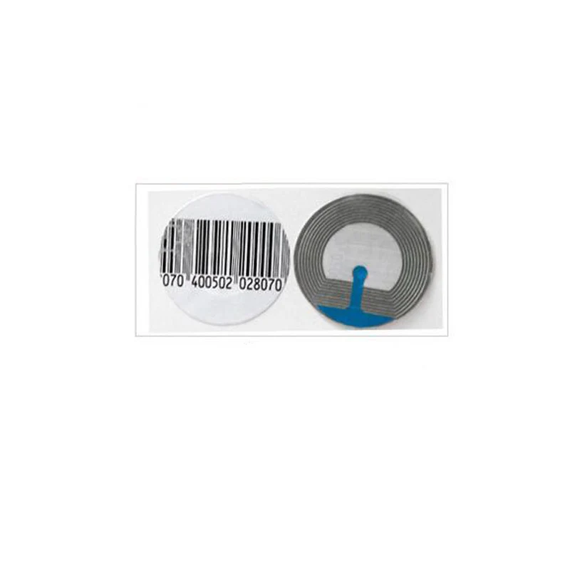 
Wholesale Round R40MM RF Blank Paper Label EAS System Security Sticker Tag Waterproof 