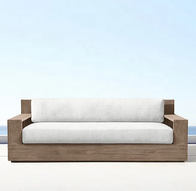 Teakwood patio furniture  outdoor patio furniture teak wood furniture 3 seater sofa