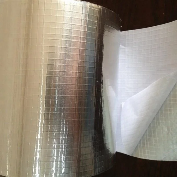 self adhesive aluminum foil mesh tape