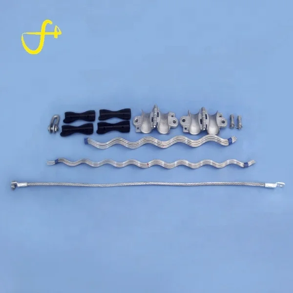 
Adsscable accessories electric power line material suspension clamp 