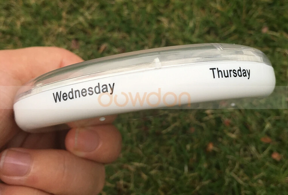 Portable Mini Pill Storage Case 7 Days Reminder Medical Box 5 Alarms Timed Digital Pill Boxes Organizer Easy For Carrying