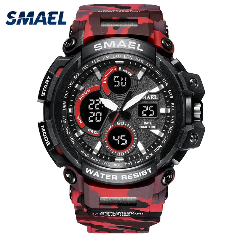SMAEL Relojes 1708MC analog watch mens sports watch
