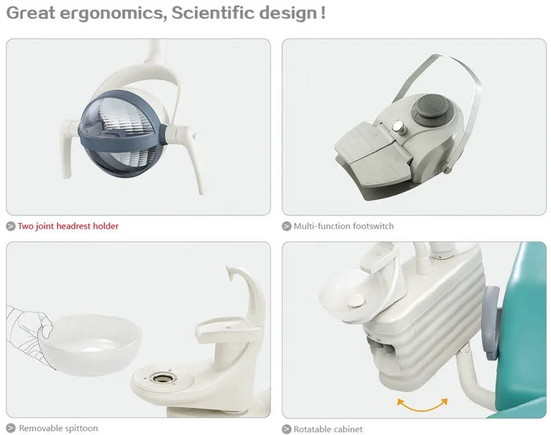 AL-398AA-1 cheap Dental chair Unit Price