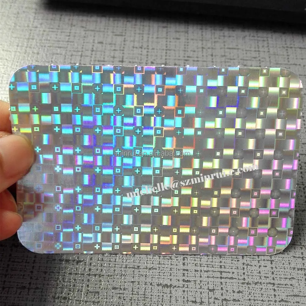 offer release liner 170g coated A4 paper laser holographic anti-counterfeit hologram sticker paper