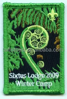 Custom Scouts Plain Leather Jacket Embroidery Badge