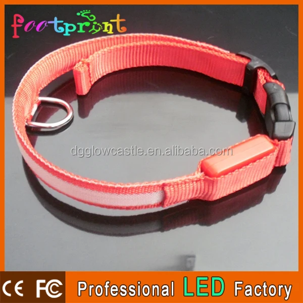 Рыба шелк безопасности световой кот из светодиодов воротник