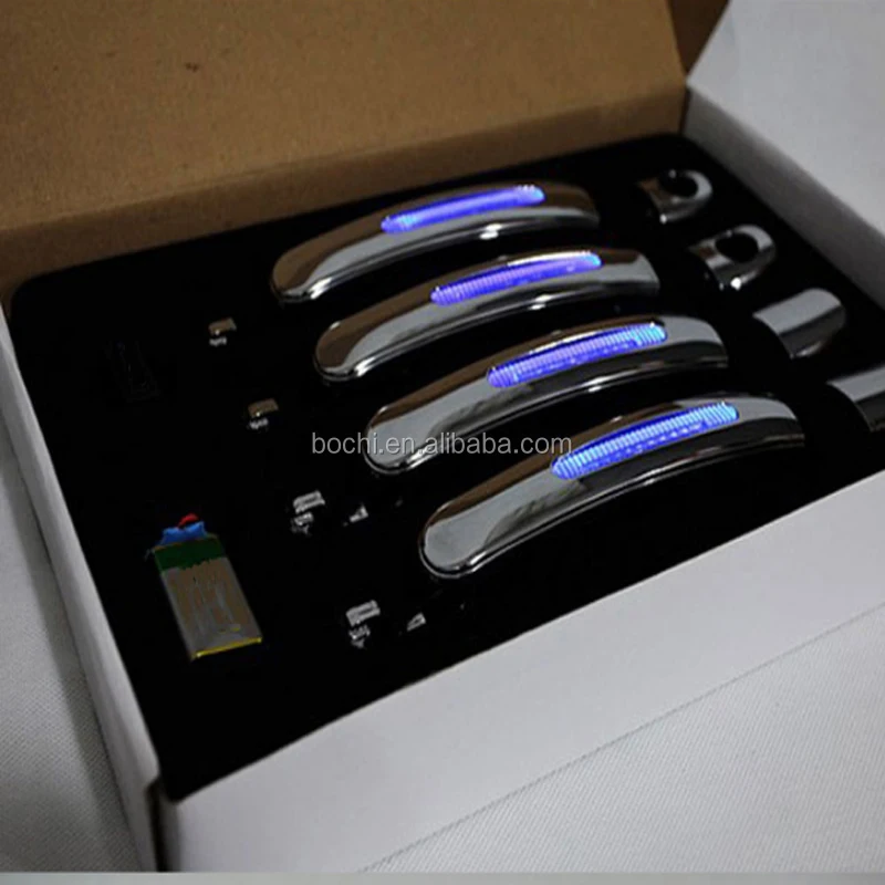 Высокопроизводительная светодиодная Автомобильная дверная ручка для универсальных